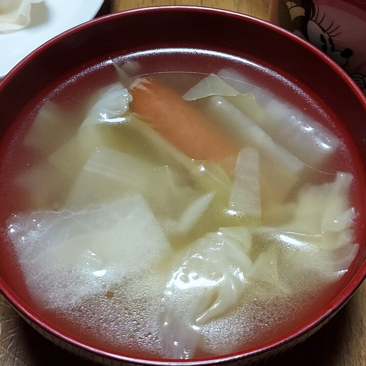 ポトフ風鍋　麺入り